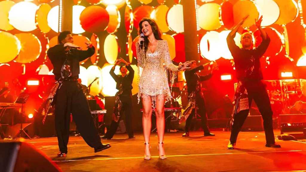 نانسي عجرم تُحطّم حاجز اللغة في جاكرتا وتحوّل الحفل إلى مهرجان&nbsp;حب