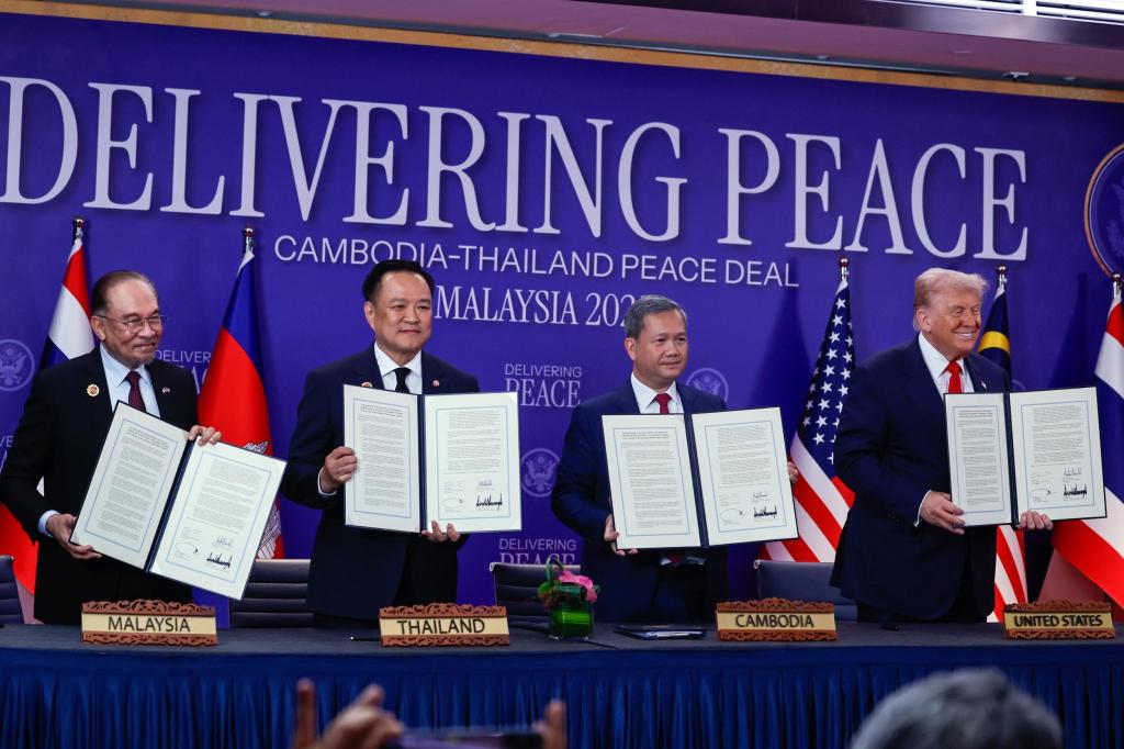 كمبوديا تدرس إطلاق اسم دونالد ترامب على طريق&nbsp;رئيسي